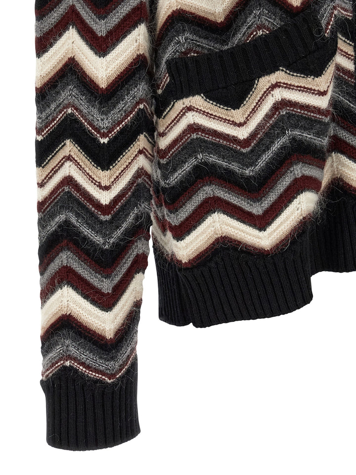 Missoni Zigzag Cardigan Sweaters and Cardigans - Multicolor | 40479686a5685b3366e9afa9668a8b532603c4aa