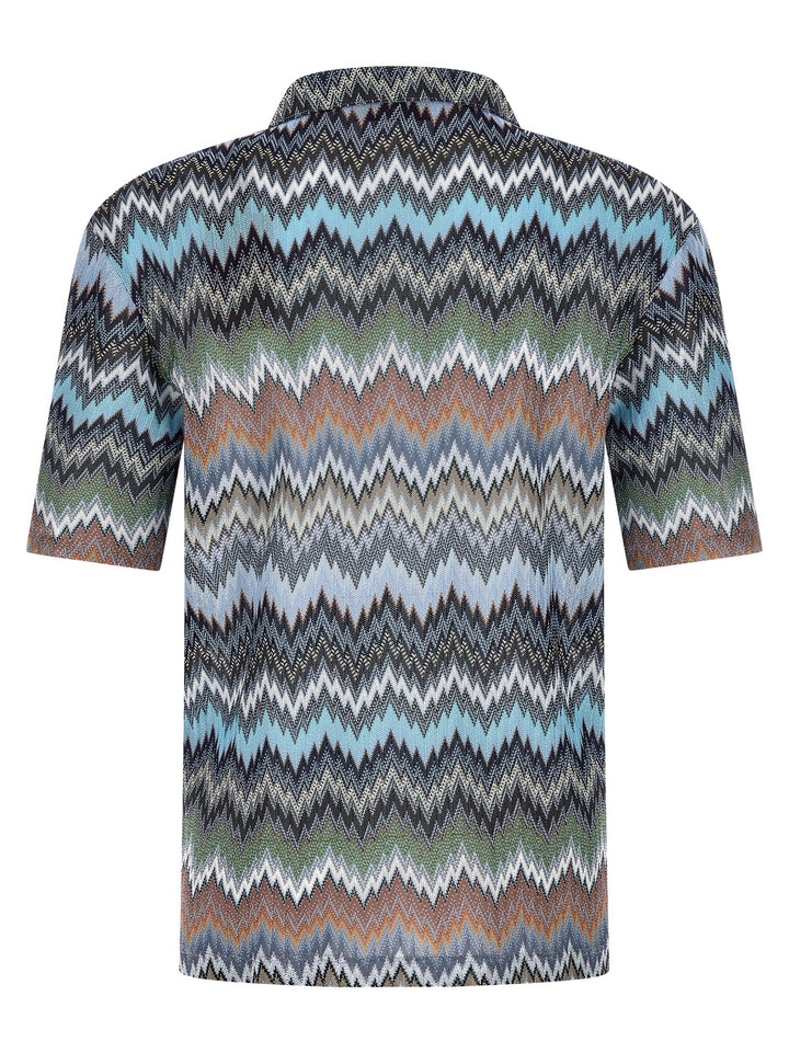 Missoni Chevron Snake Shirt Shirt and Blouse - Multicolor | f3398f8dffa783bf71c85349d495abc07c52cc33