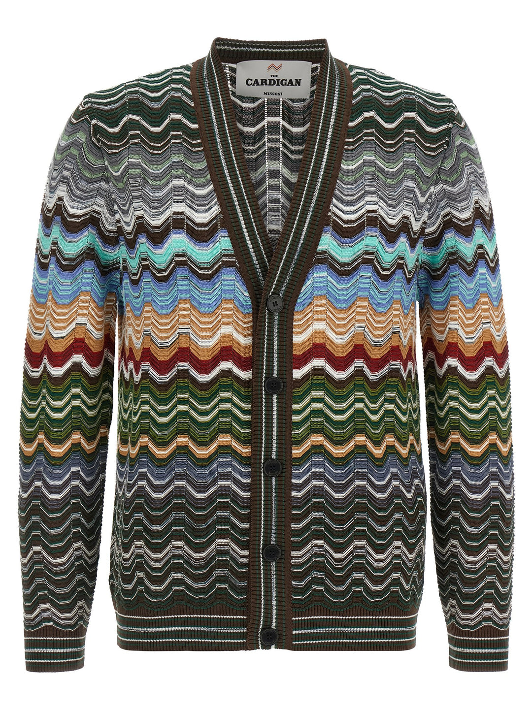 Missoni Greek Pattern Cardigan Sweaters and Cardigans - Multicolor | c42a1a49e77c45b6fe036996ac4423787338a69a