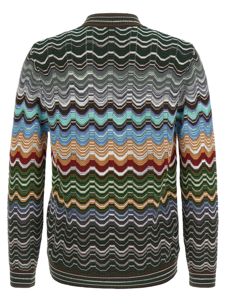 Missoni Greek Pattern Cardigan Sweaters and Cardigans - Multicolor | 71f0d31790d06b91c4192c44cfa877faa4cdd49f