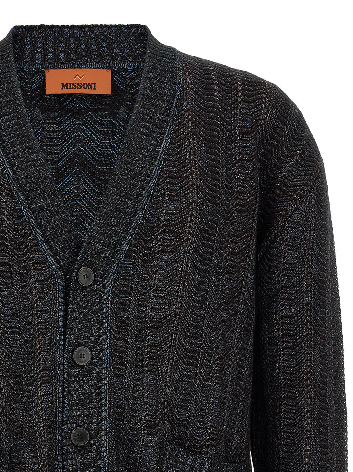 Missoni Knitted Cardigan Sweaters and Cardigans - Multicolor | 6443cab639977dc42dcdcb103b122c033bcec038