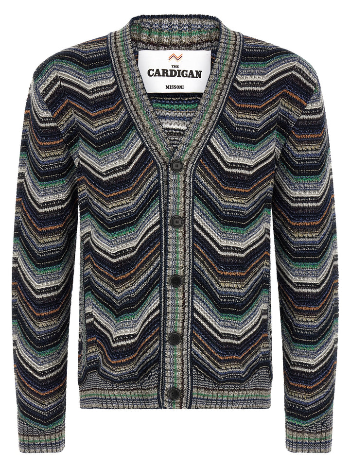 Missoni Zigzag Cardigan Sweaters and Cardigans - Multicolor | 93c660111014ae697a17e35a8379bff04691682f