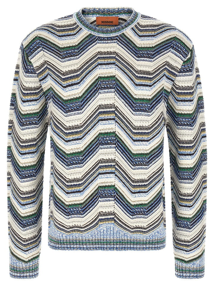 Missoni Geometric Zig Zag Sweater Sweaters and Cardigans - Multicolor | bf564ef019ced3082c65d01d19ccf0e7e0bb7bd9