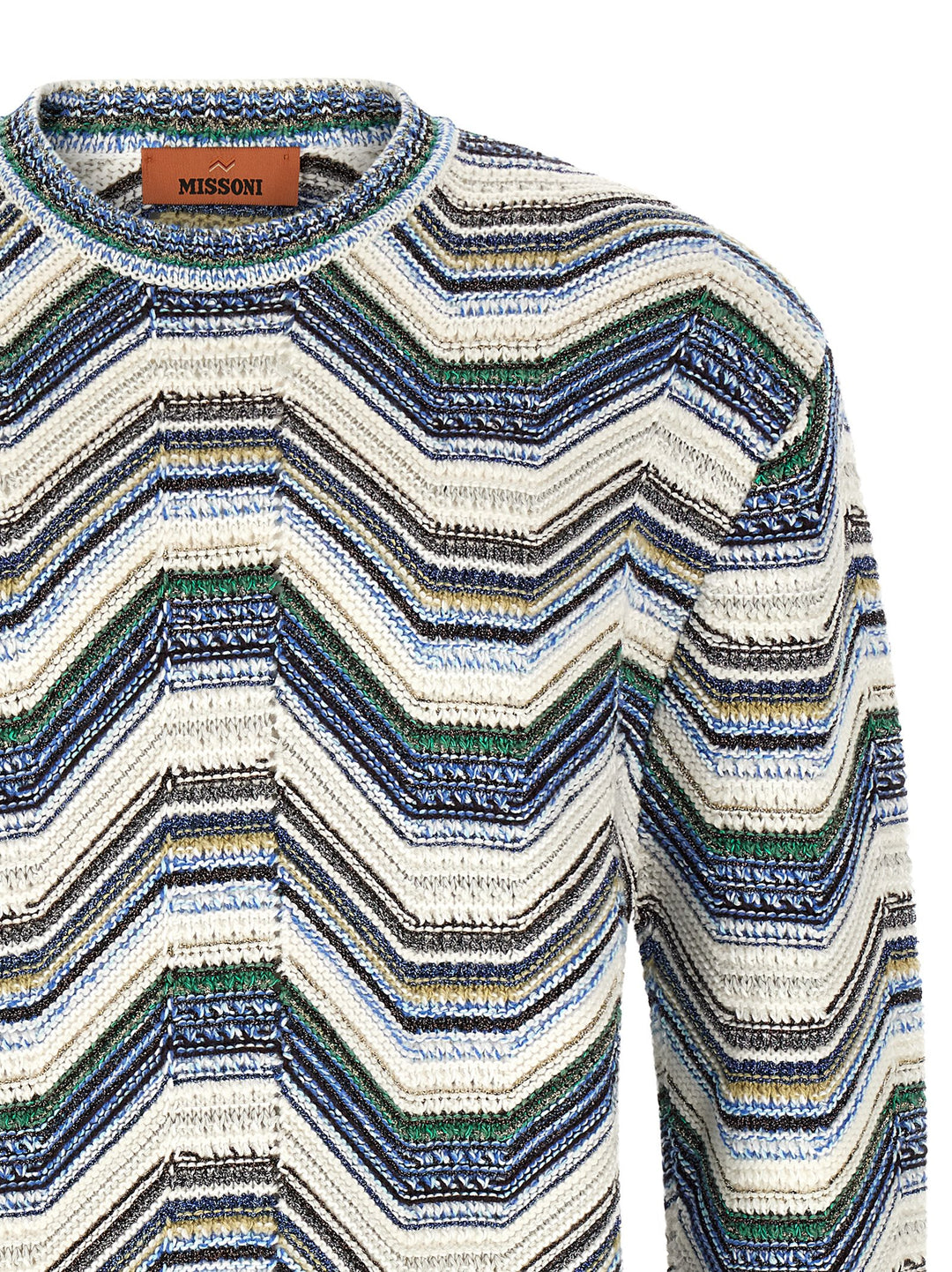 Missoni Geometric Zig Zag Sweater Sweaters and Cardigans - Multicolor | 27ed98df8f08268165bf9aee56144df9e992acf2