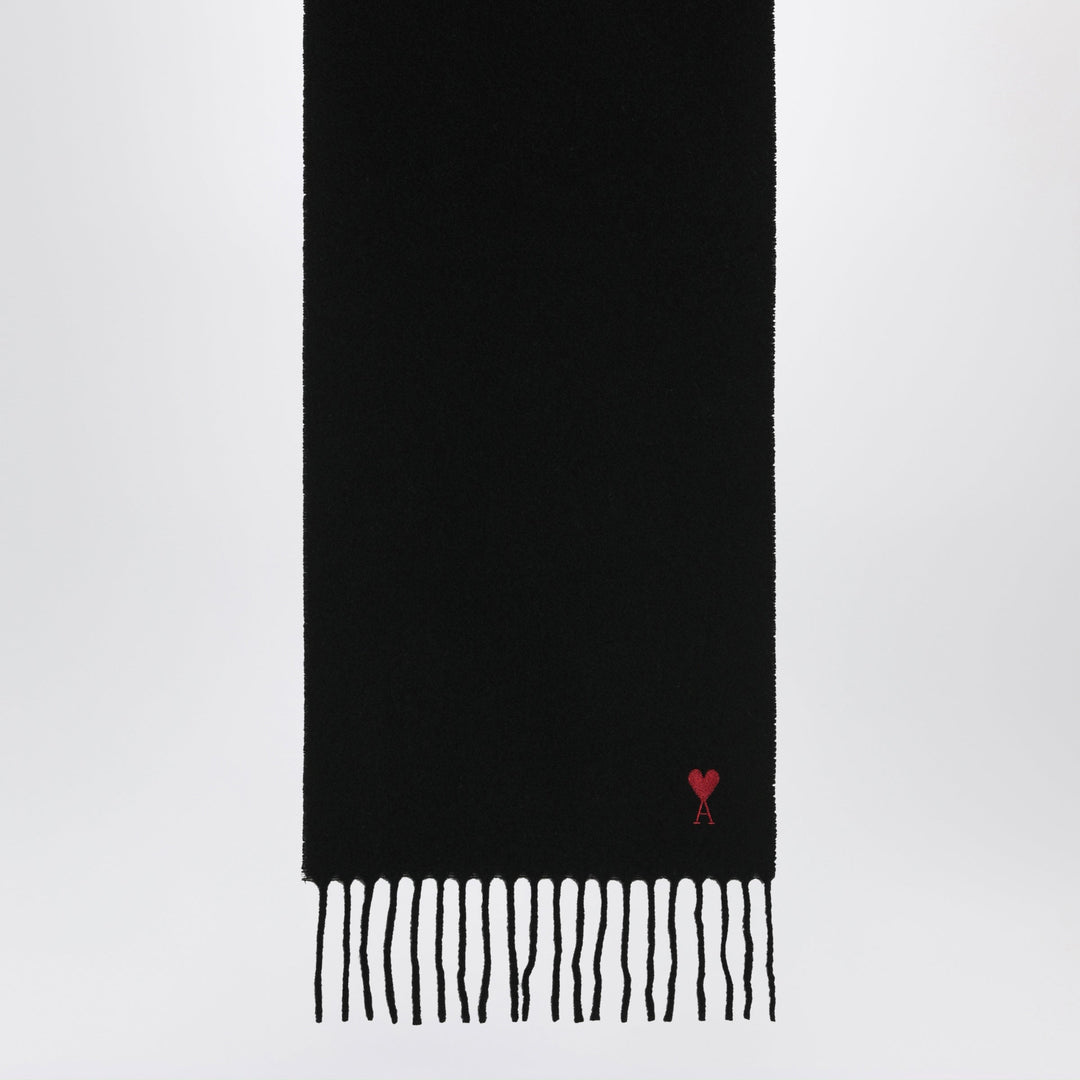 Ami Paris Scarves & Shawls - Black | 4f6b96f1bee8bd28b135b985bfaa1ccdffe9ed70