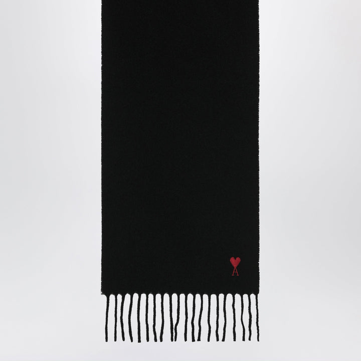 Ami Paris Scarves & Shawls - Black | 4f6b96f1bee8bd28b135b985bfaa1ccdffe9ed70