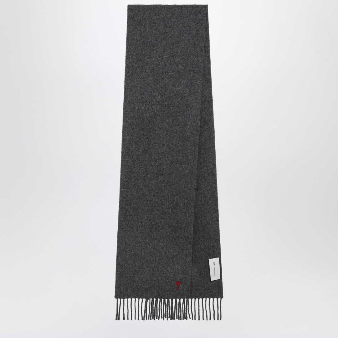 Ami Paris Scarves & Shawls - Grey | 87f09bbc52a7fbdaf2e1c42dc2ff398918b305b8