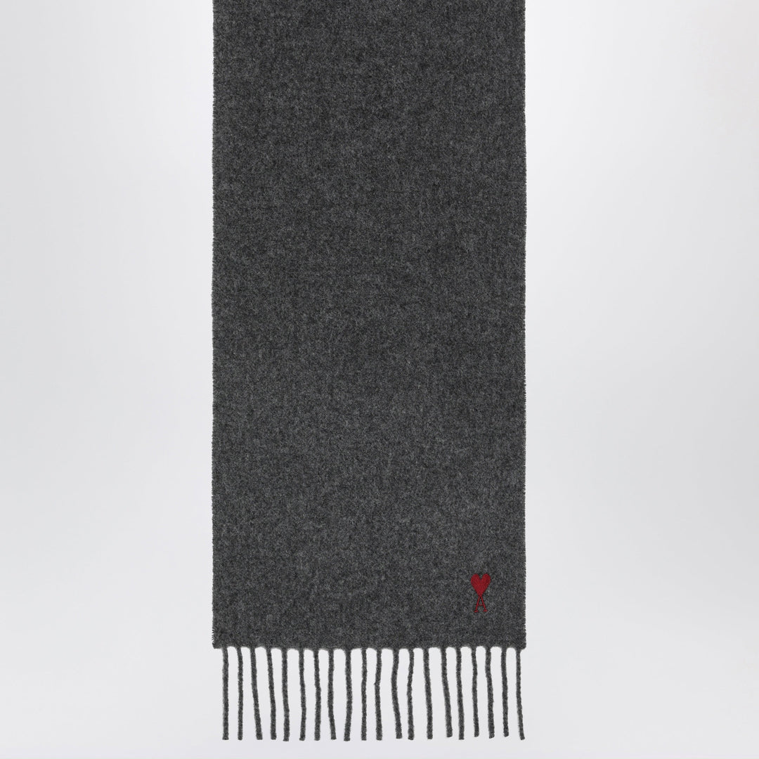Ami Paris Scarves & Shawls - Grey | 3305380f6d3e227be41937947eb15192af06347b