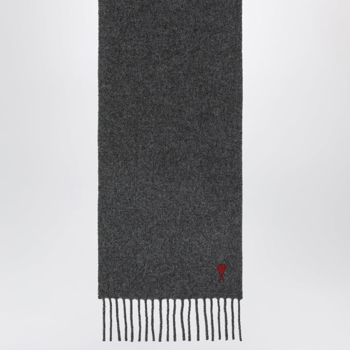 Ami Paris Scarves & Shawls - Grey | 3305380f6d3e227be41937947eb15192af06347b