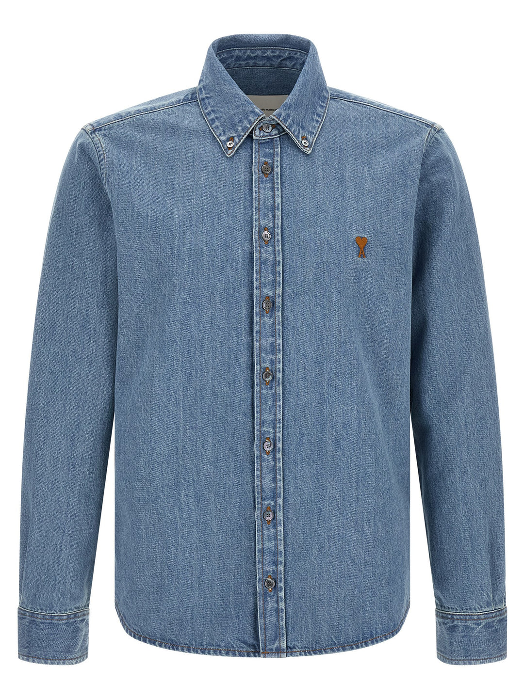 Ami Paris Ami De Coeur Shirt and Blouse - Blue | 57de5d50c45a37111088c7f626b2fd0e1bdf10f8