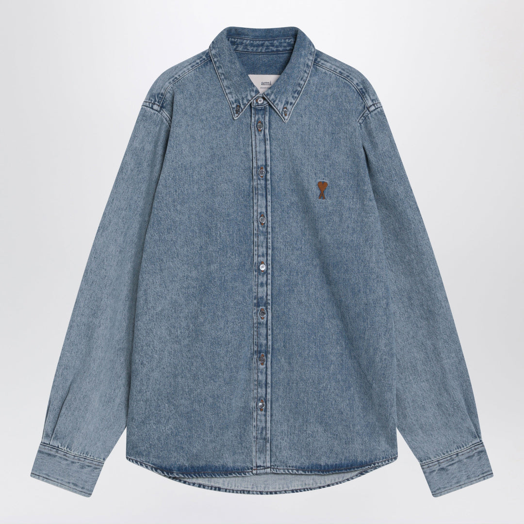 Ami Paris Shirts & Tops - Blue | 1d1429c22a953aadf5a831ea1cbc5192564486a4