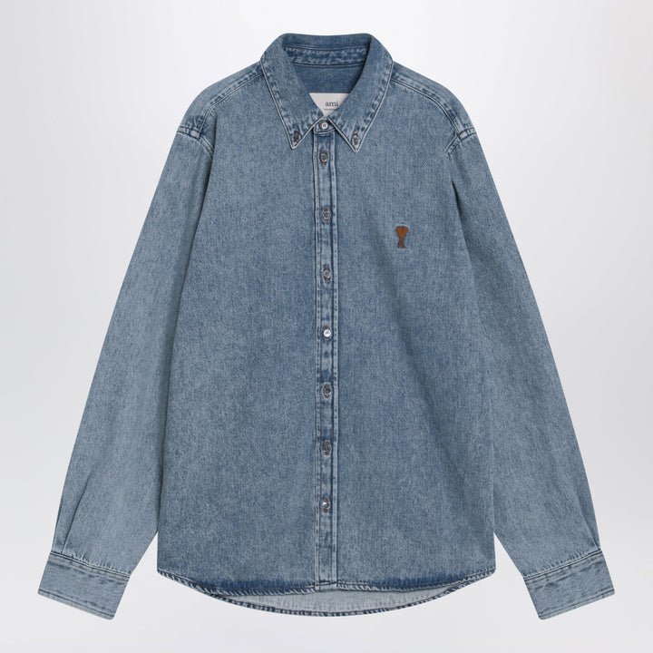 Ami Paris Shirts & Tops - Blue | 1d1429c22a953aadf5a831ea1cbc5192564486a4