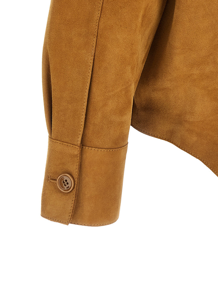 Ami Paris Ami De Coeur Puffer Jackets - Brown | 873dda8090f4f015e45c4d19a7cbfd30a190d63f