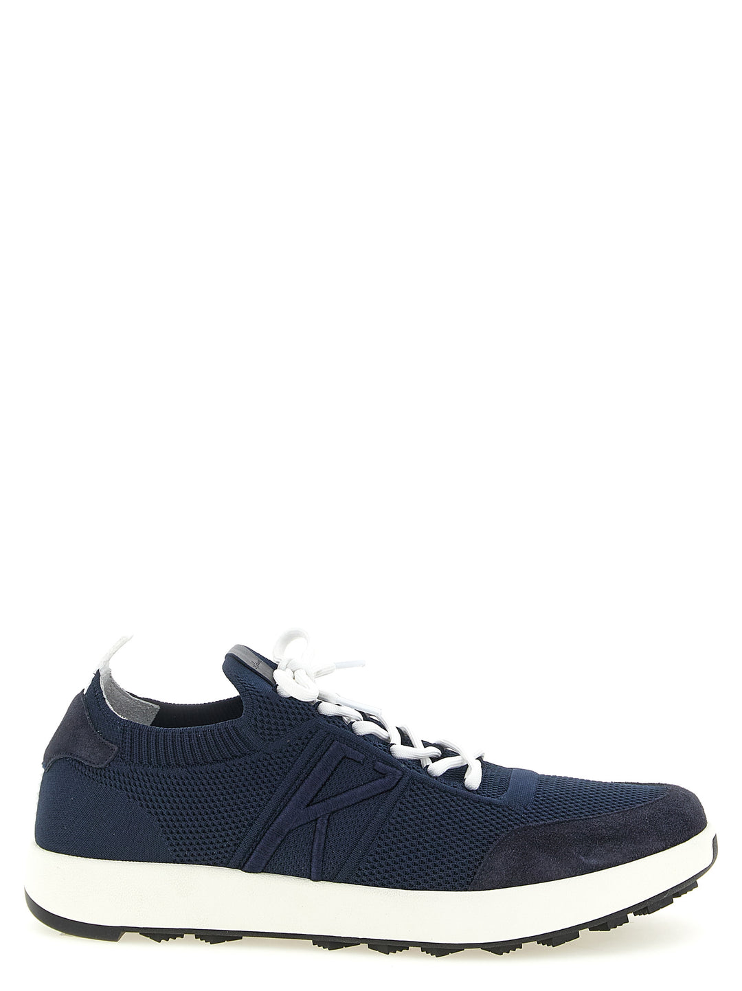 Kiton Technical Cotton Sneakers - Blue | 52da3f5169b8f9327d17cce4fad7937808a5bca0