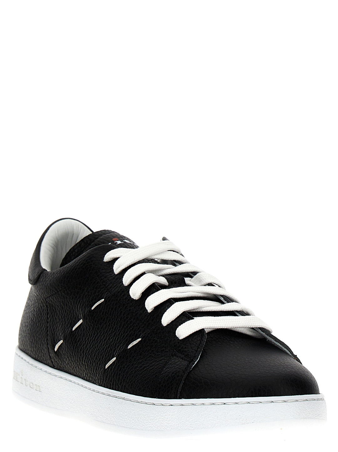 Leather Sneakers Black