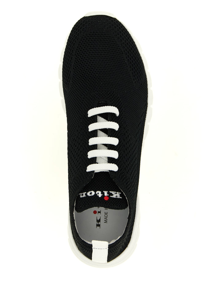 Kiton Running Sneakers - Black | 9547427363a6e11f801f6cf5a1a95564a91b8502