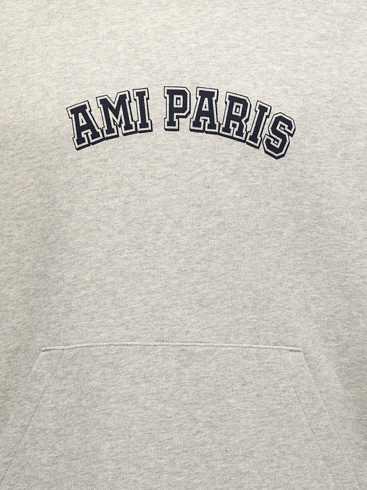 Ami Paris Sweatshirt Gray