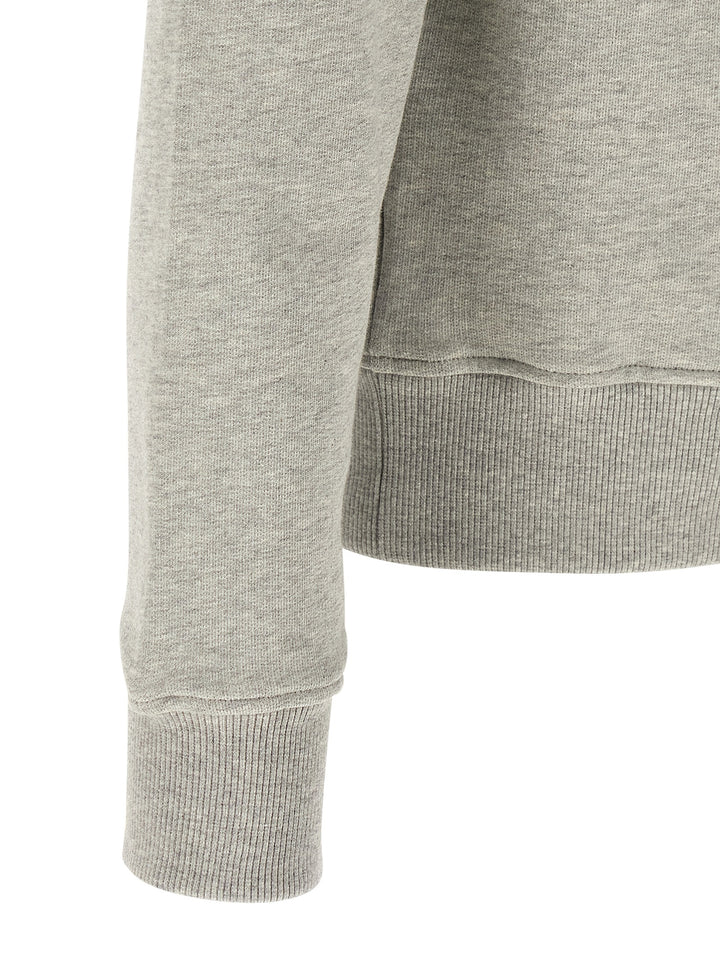 Ami Paris Amis De Coeur Sweatshirt - Gray | e4db6654e7e1ad451c50976e84a72dd31f59fd94