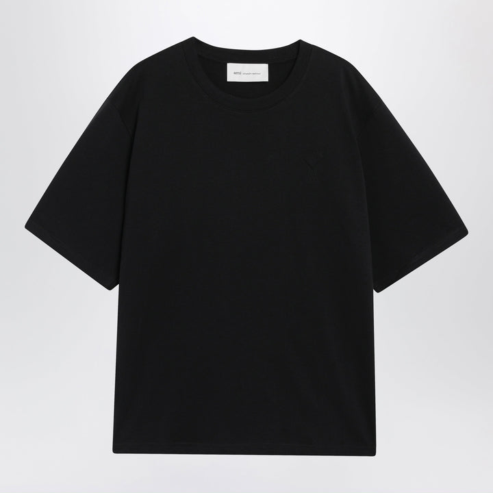 Ami Paris Black Ami De Coeur T-Shirt