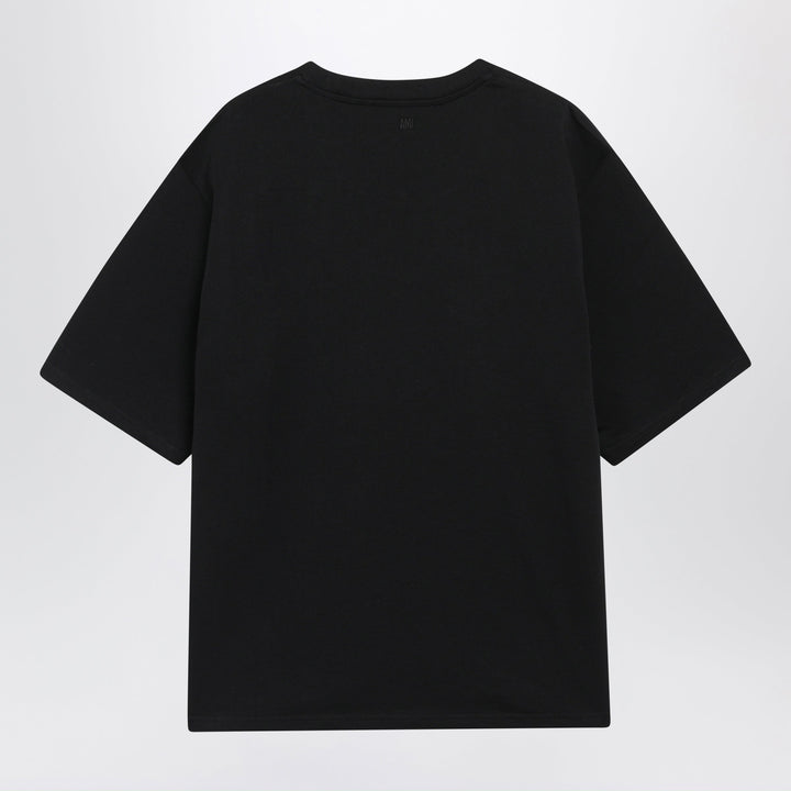 Ami Paris Black Ami De Coeur T-Shirt
