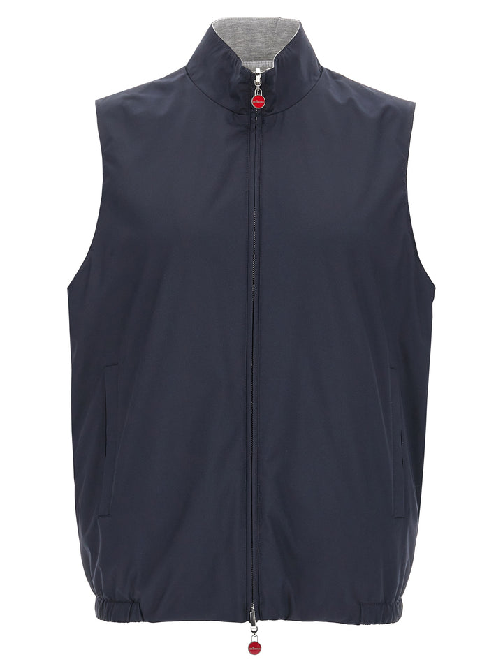 Reversible Vest Gilet Blue