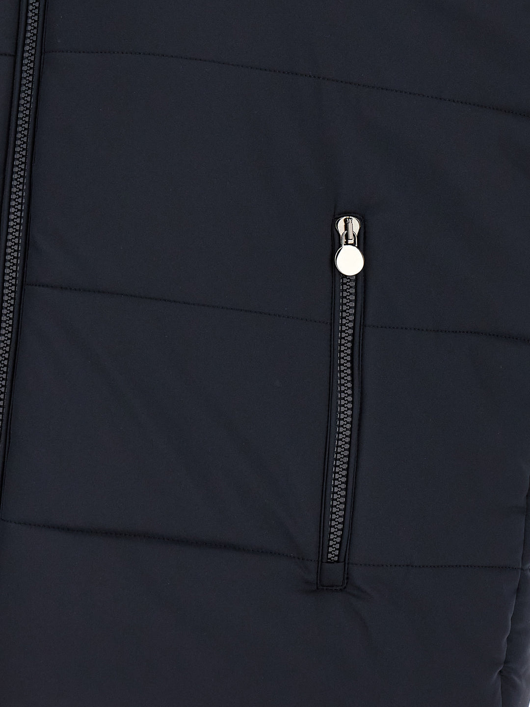 Kiton Padded Vest Gilet - Blue | 98cf3be68f7d0a42922afb909efb2b7403eed958