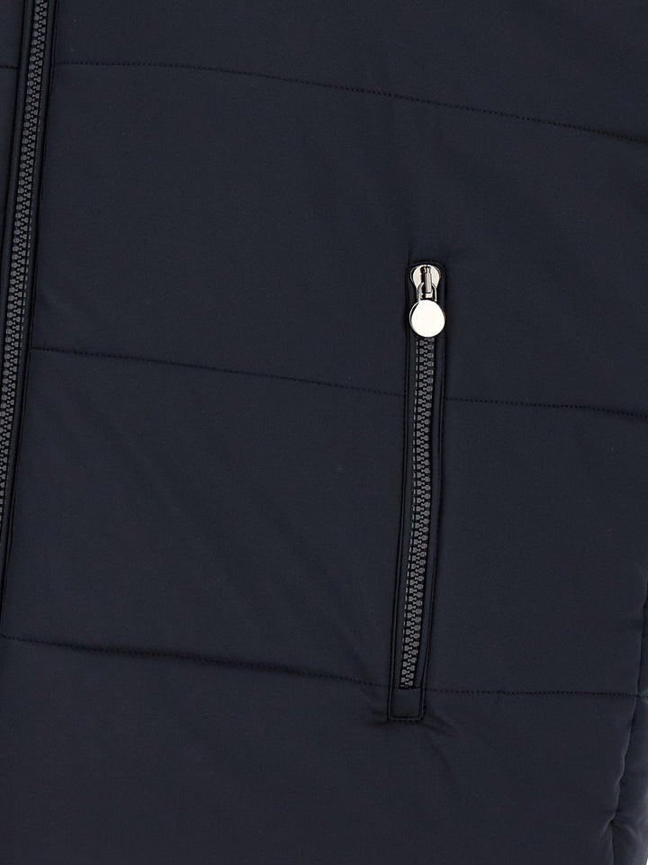 Kiton Padded Vest Gilet - Blue | 98cf3be68f7d0a42922afb909efb2b7403eed958