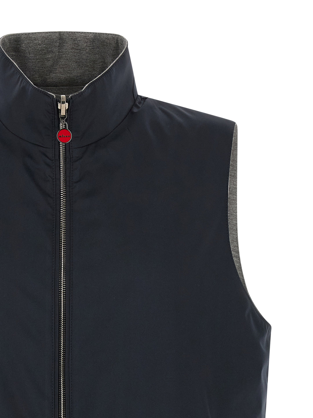 Kiton Double Face Nylon Vest Gilet - Blue | b26b4e3b0070cd393ed5e05e68d69c060a1c3c4a