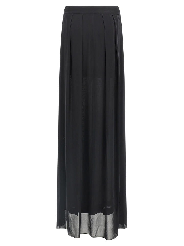 Alberta Ferretti Silk Pants - Black | 9091ab733ce7c048db73d054e84234649368bb6a