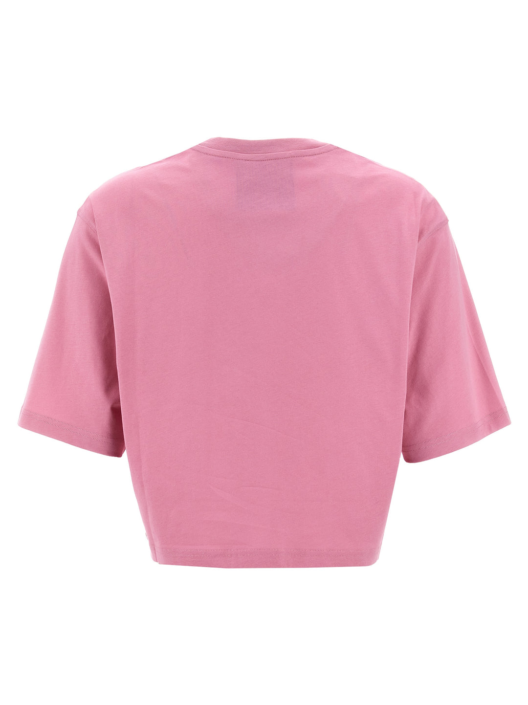 Printed Cropped T-Shirt Pink