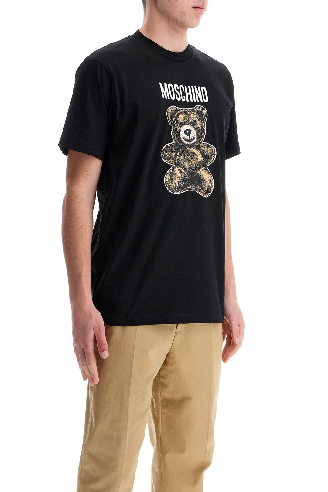 T Shirt Con Stampa Moschino Teddy Bear