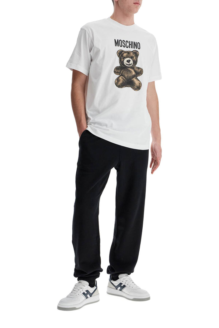 T Shirt Con Stampa Moschino Teddy Bear