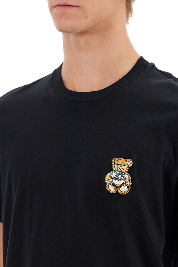 T Shirt Con Patch Teddy Bear