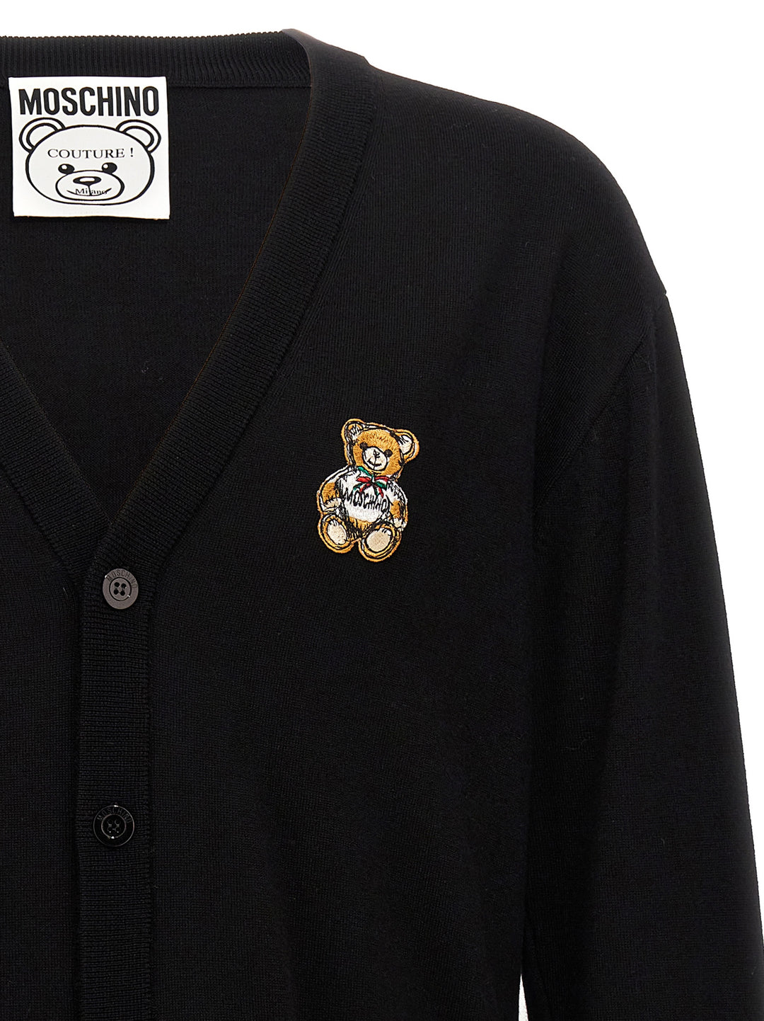 Teddy Sweater, Cardigans Black