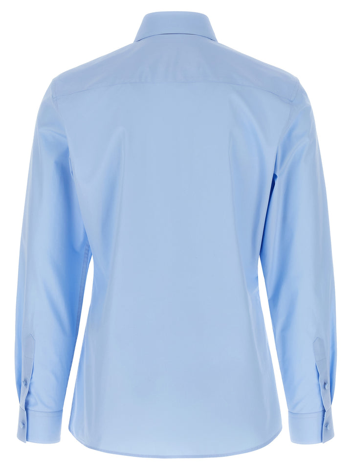 Valentino Garavani Valentino Garavani Cotton Shirt Shirt and Blouse - Light Blue | 20910fb3d6d3939a2e102ec80bbb6dba6ae8441d