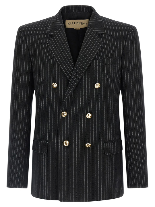 Valentino Blazer White/Black