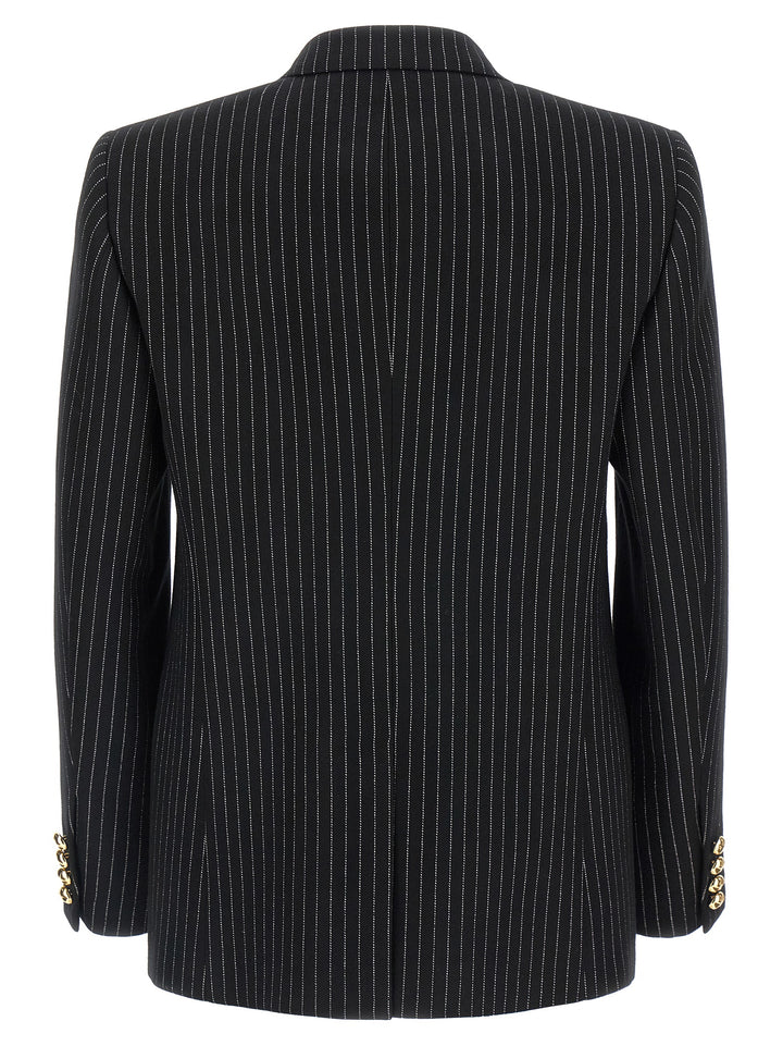 Valentino Garavani Valentino Blazer - White/Black | 49d8c2ea191c1240bd9bdd22617c21be32fb1f2d