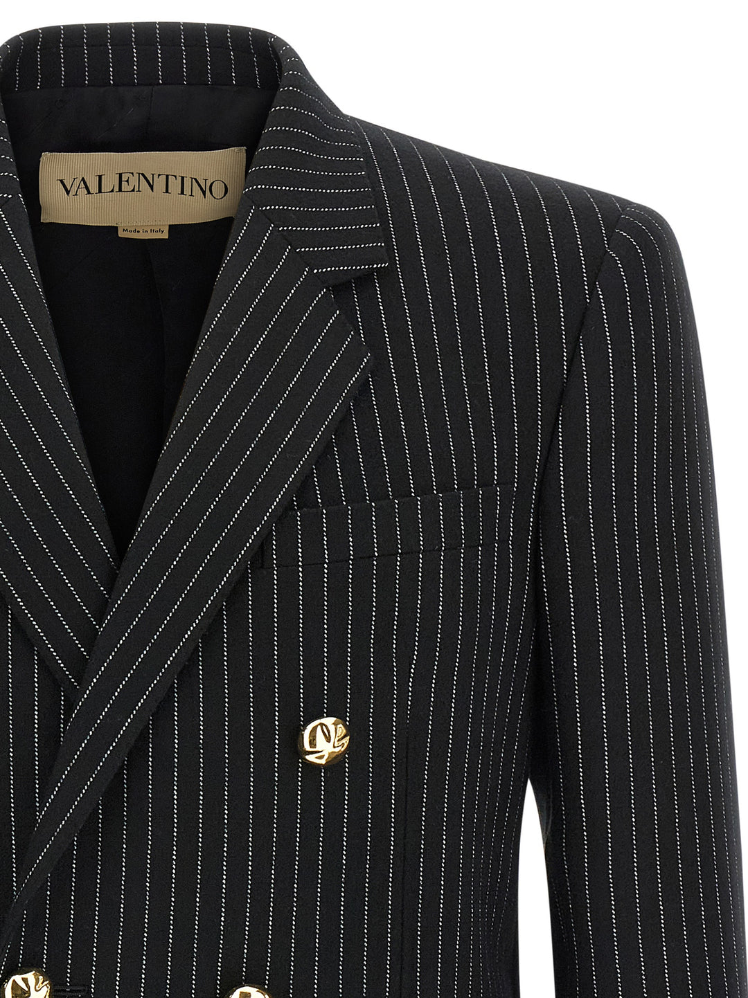 Valentino Garavani Valentino Blazer - White/Black | 6e452479ae1ecead19f6f3c2131f10dd8541703a
