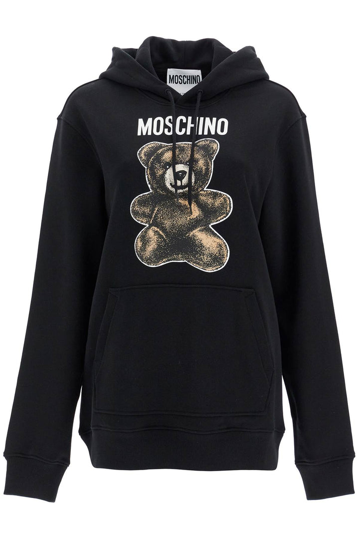 Felpa Con Cappuccio Moschino Teddy Bear