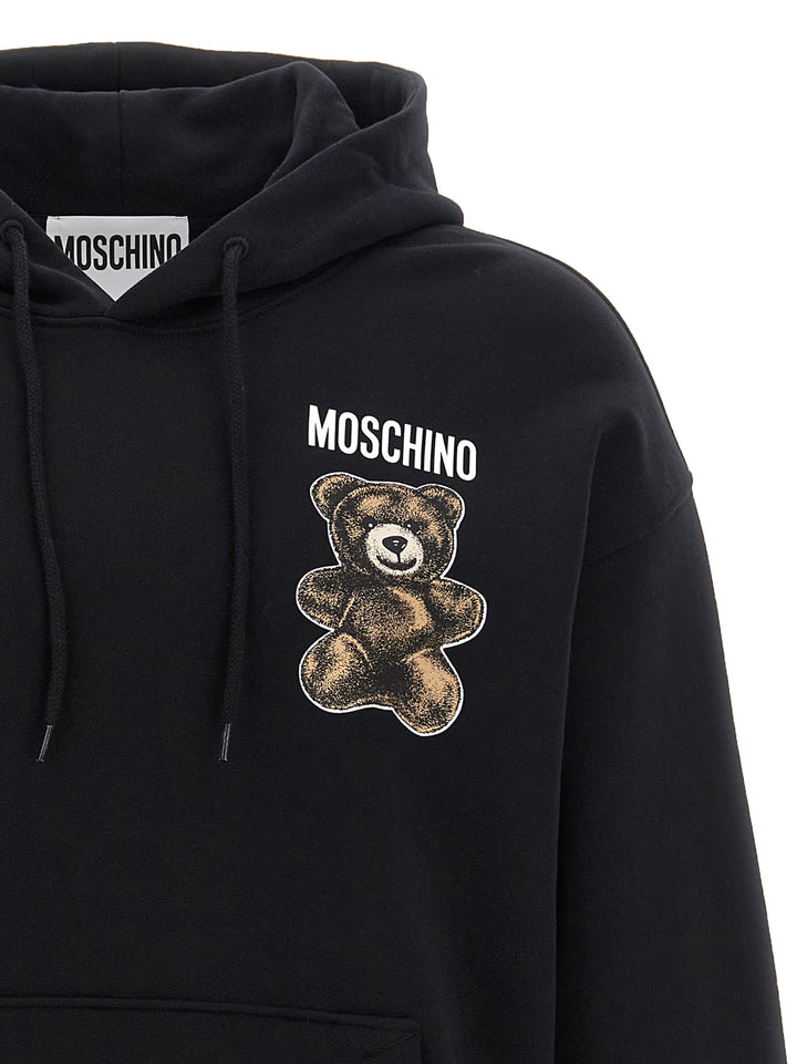 Moschino Teddy Sweatshirt - Black | 749162494ab1d3785253779d58002e8cc5c88f4f