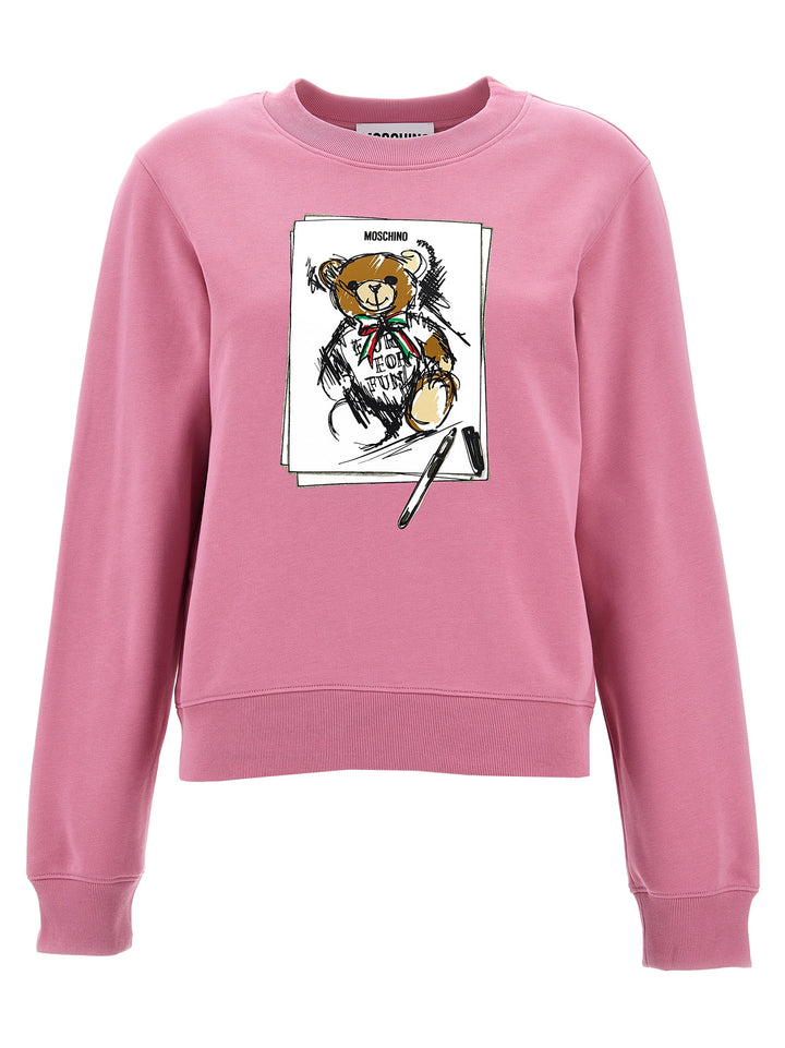 Print Sweatshirt Pink