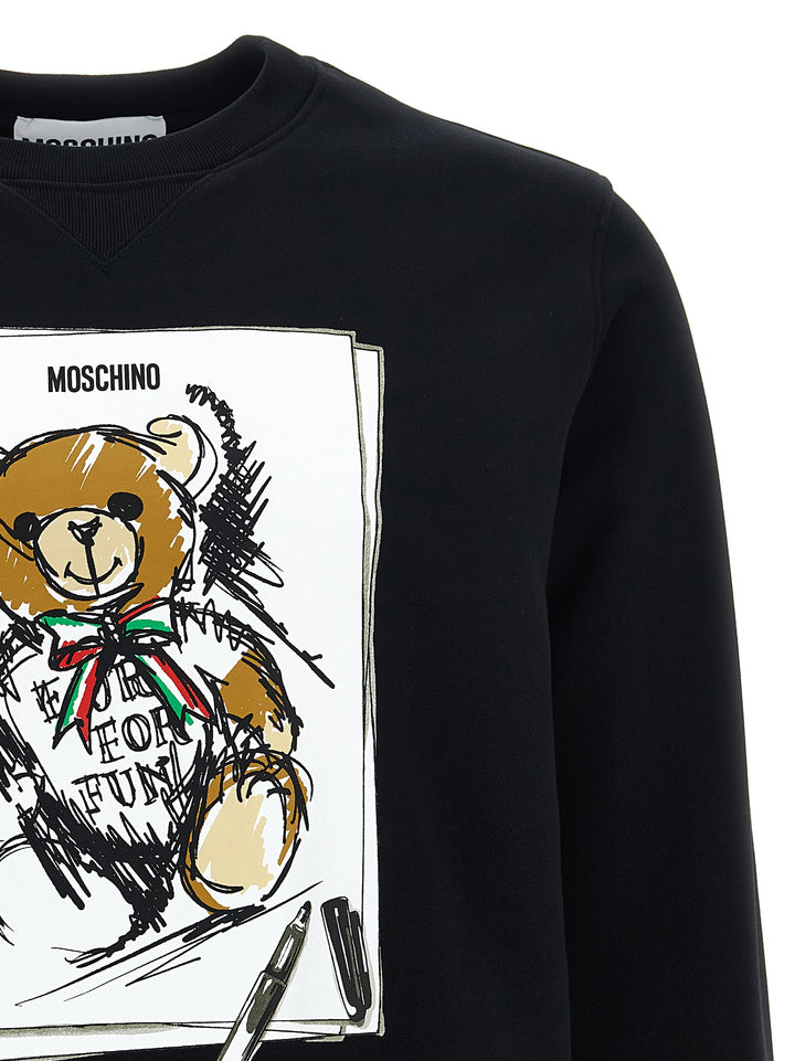 Teddy Sweatshirt Black