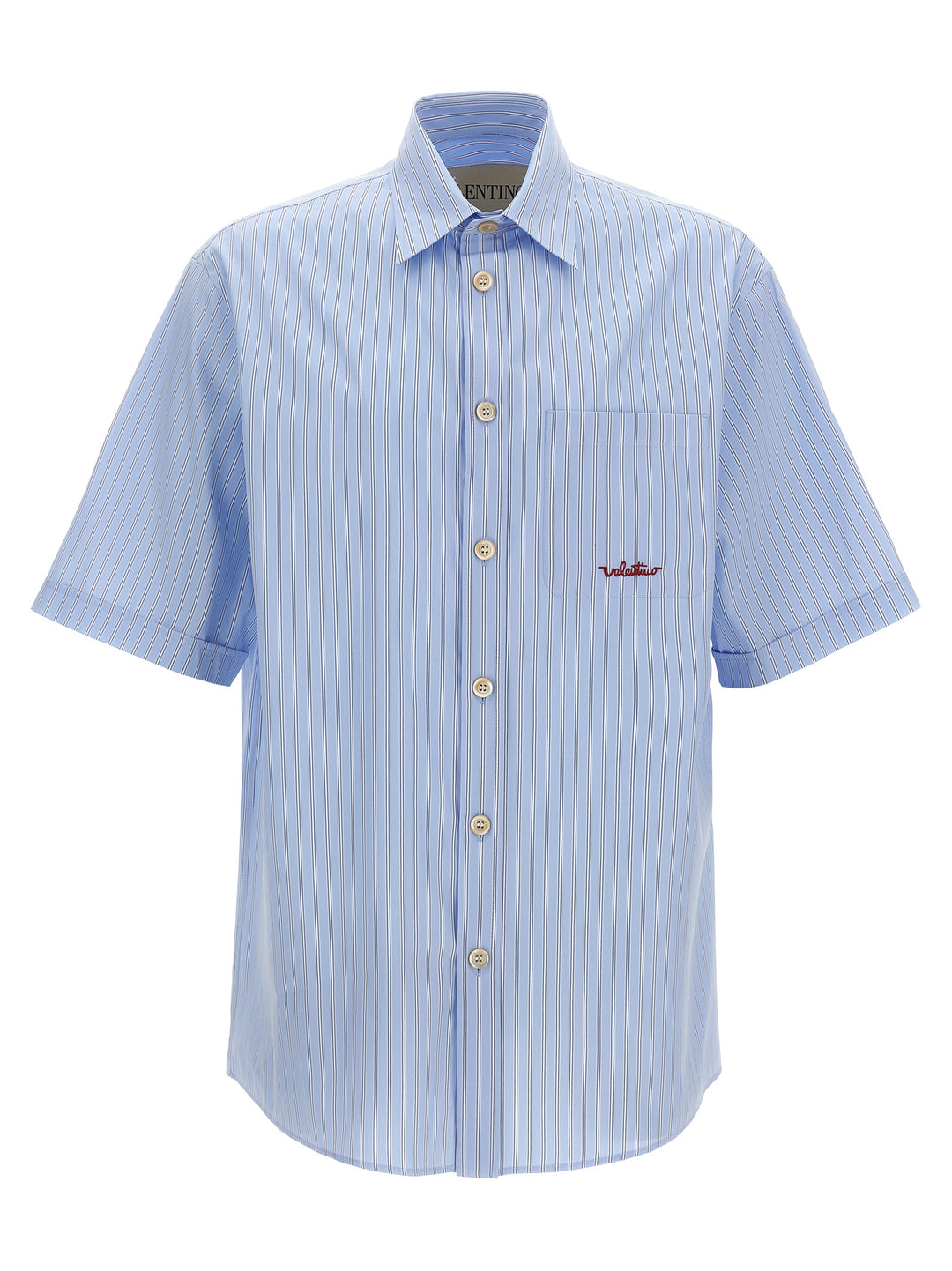 Valentino Garavani Vlogo Shirt and Blouse - Light Blue | 6de66bd6be3c168007fd355df45b2aa7953bcbfe