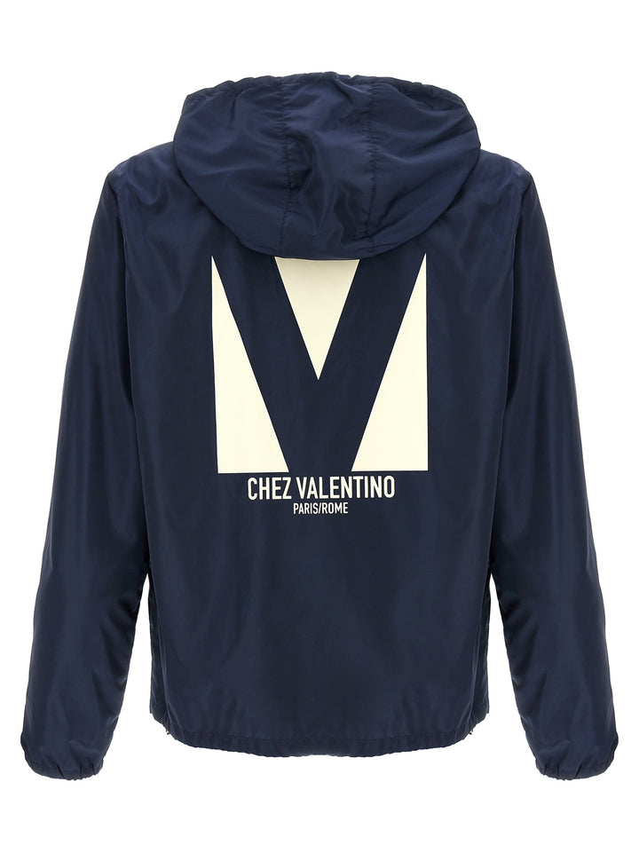 Valentino Garavani Chez Valentino Puffer Jackets - Blue | 1fe572eb4e78aace342a63d244fb188a54f492a3