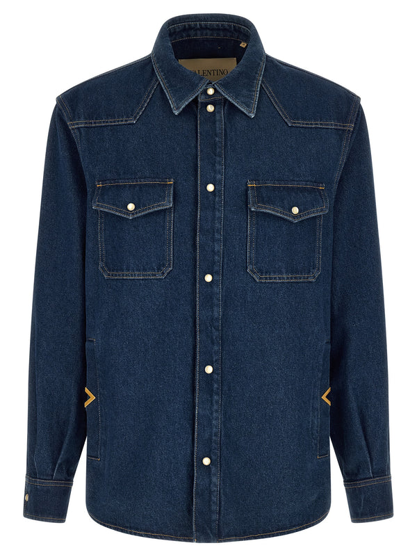 Vgold Shirt And Blouse Blue