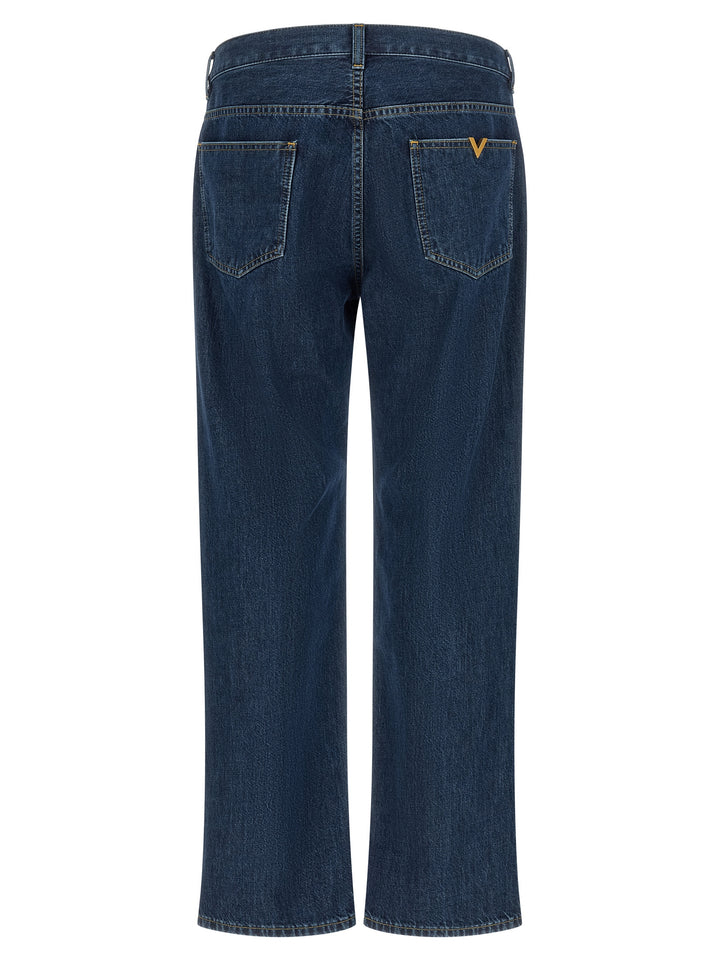 Valentino Garavani Vgold Jeans - Blue | 3539b0361784ca725d23a3c5a91400a59cb1ab75