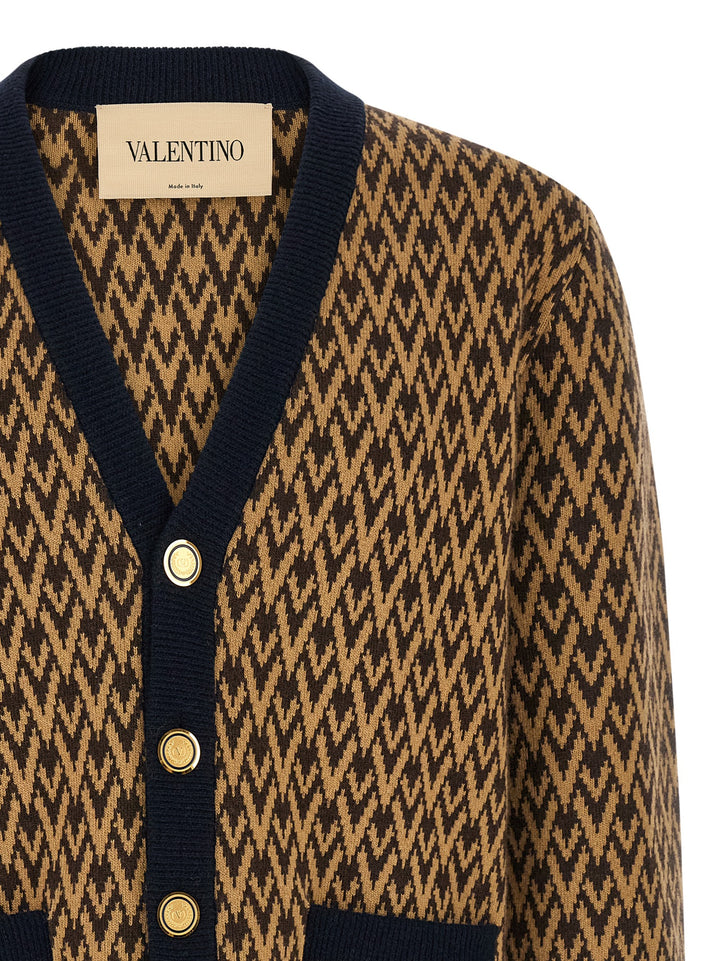 Valentino Garavani Toute La V Sweaters and Cardigans - Multicolor | ab5d7c6aac87a0afdc344a021c1dcdb111f8b54f