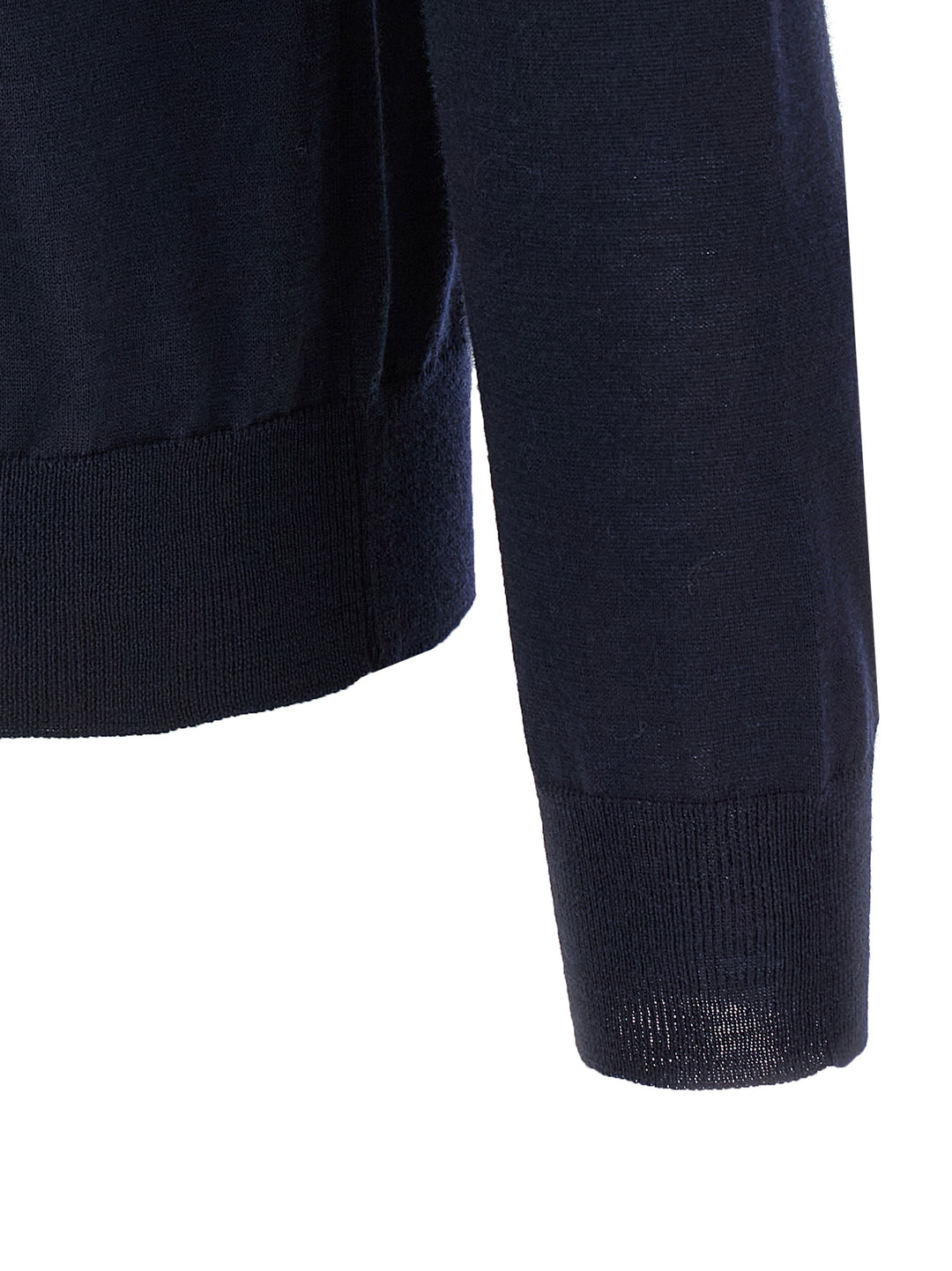 Valentino Garavani Valentino Garavani Turtleneck With Vg Embroidery Sweaters and Cardigans - Blue | 8eb8312167637699e7181ebc57f378adfcb5e84c