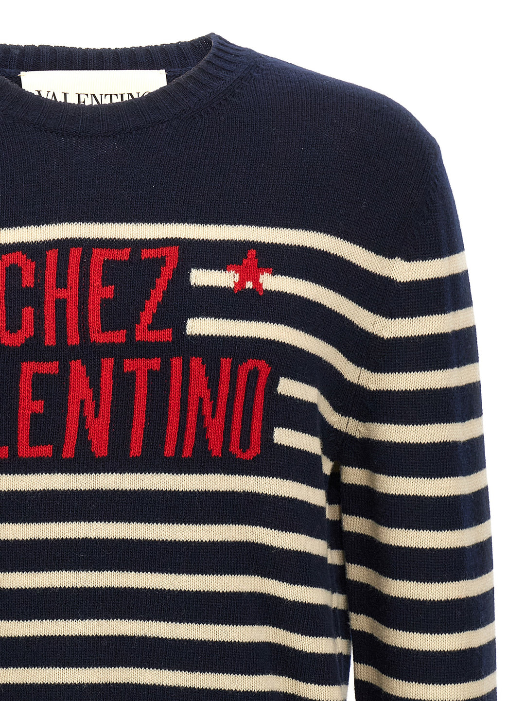 Valentino Garavani Chez Valentino Sweaters and Cardigans - Blue | 8deb5962f9f633491af0aedba007344db81a5c6f