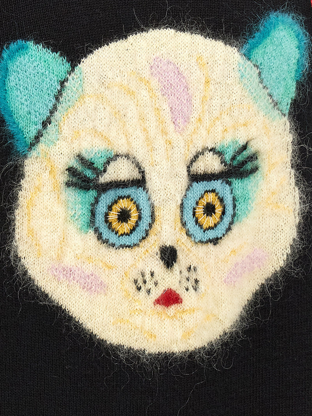 Valentino Garavani Le Chat De La Maison Sweaters and Cardigans - Black | 3c5f00f0528234d26f005af35dae85d06fd6a584